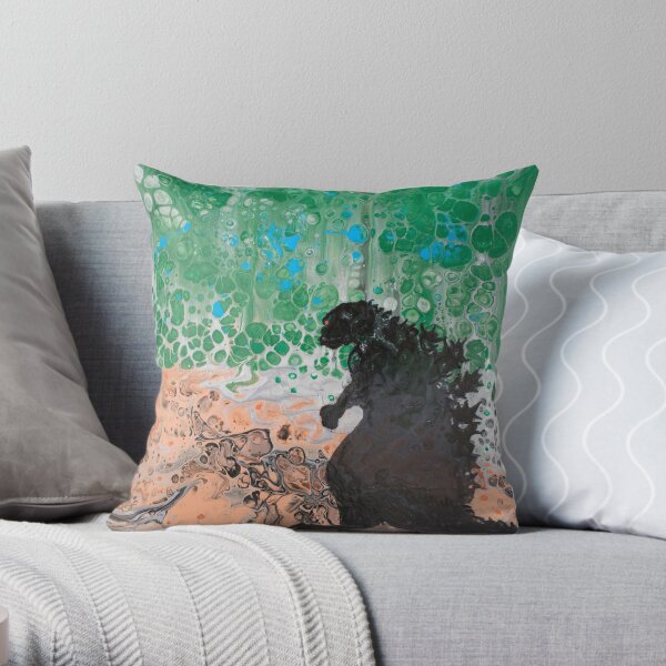 Ol' Red Eye Throw Pillow