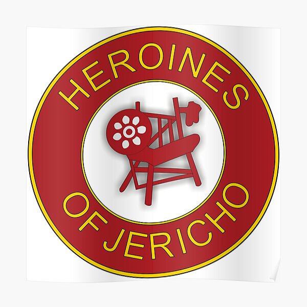 Heroins Of Jericho Poster For Sale By Apanh Redbubble   Poster,504x498,f8f8f8 Pad,600x600,f8f8f8 