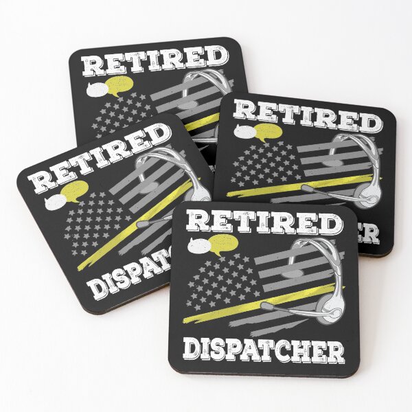 Item preview, Proud Retired Dispatcher Gift - Thin Yellow Line - American Flag - Retirement designed and sold by kntranhoang.