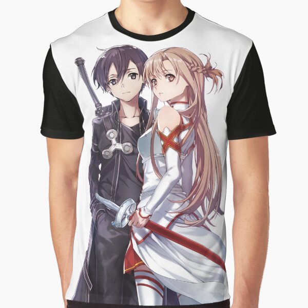 Asuna and Kirito of Aincrad Graphic T-Shirt