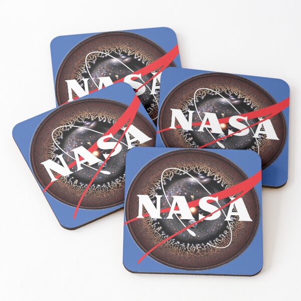 Item preview, NASA logo with The Universe! designed and sold by Pablo Carlos Budassi.