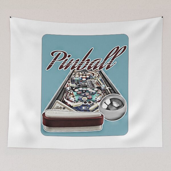 Item preview, Flipper Piball Retro Gaming Vintage Spielautomat 1980 designed and sold by Synonym9.