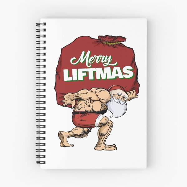 Item preview, Merry Liftmas funny Swole Santa Christmas Workout Fitness designed and sold by Miftees.