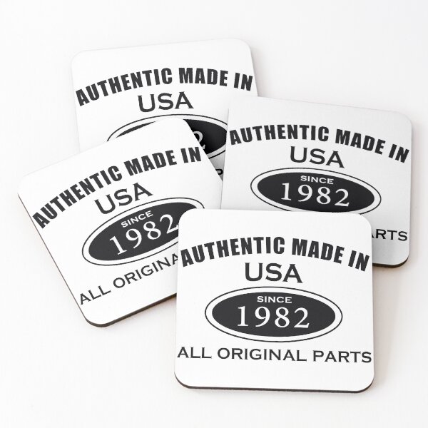 Item preview, Made in USA 1982 birthday present authentic designed and sold by waldemarriefert.