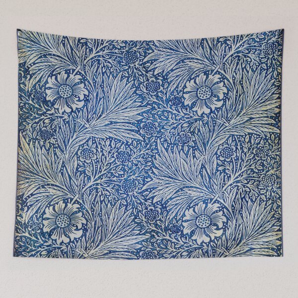 Item preview, Vintage Blue Wildflowers designed and sold by Mysticgroovegoods.