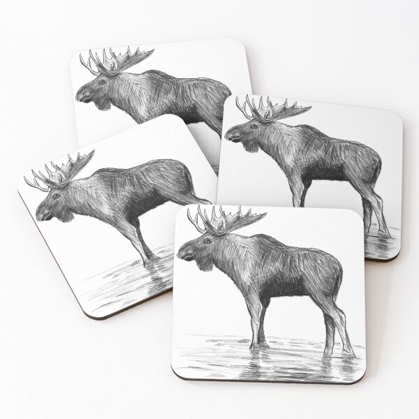 Item preview, Moose designed and sold by Ryan Biddle.