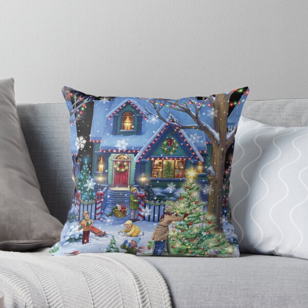 Item preview, Neighborhood Christmas Decorating designed and sold by Halcyon-Studio.