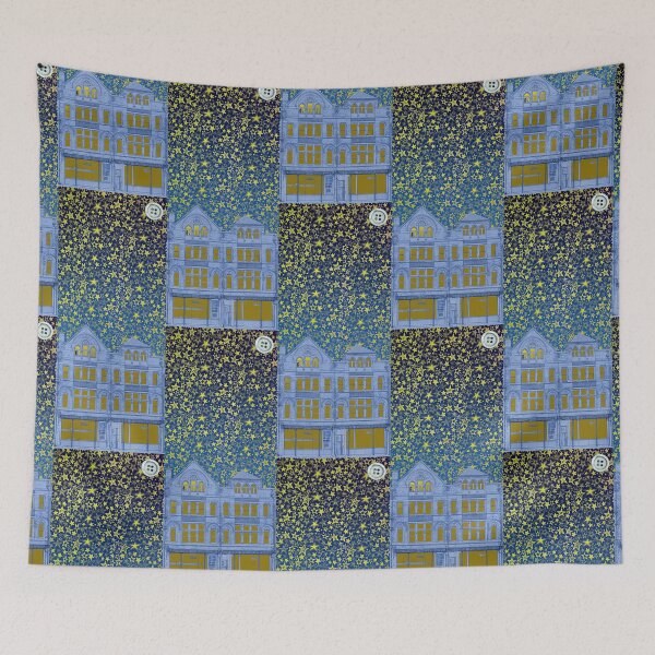 Item preview, Cookes Building Starry Night designed and sold by Colin Bentham.
