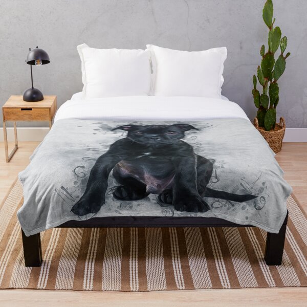 Staffordshire Bull Terrier Throw Blanket