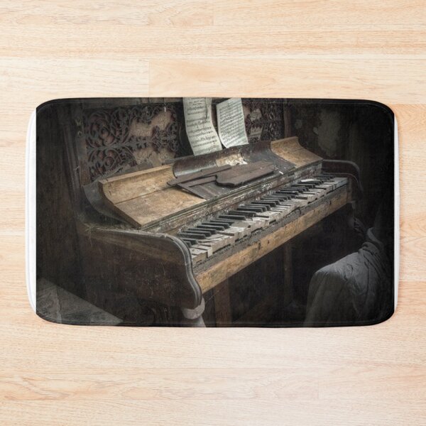 Item preview, THE OLD PIANO IN DARKNESS designed and sold by johnnyssandart.