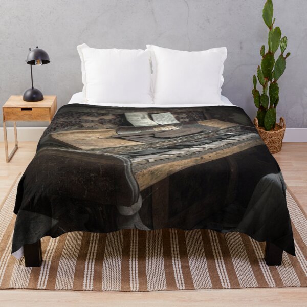 Item preview, THE OLD PIANO IN DARKNESS designed and sold by johnnyssandart.