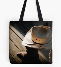 Shrunken Cowboy Tote Bag