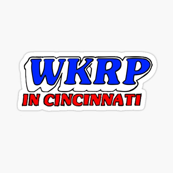 WKRP IN CINCINNATI | Sticker