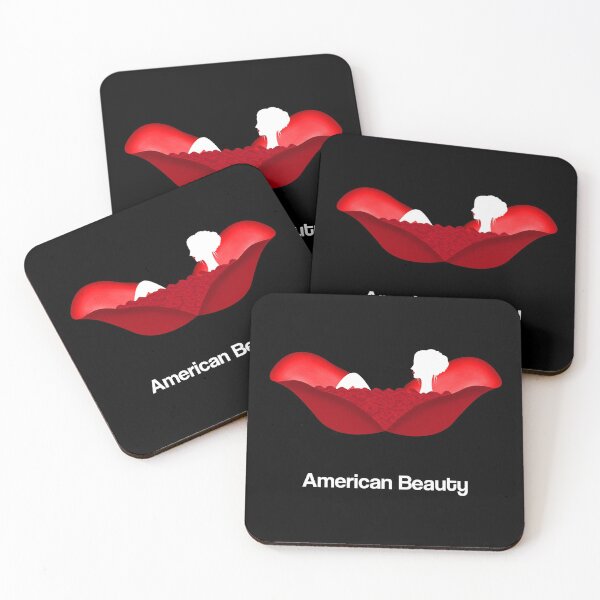 Item preview, American beauty movie roses minimalist design designed and sold by Rozbud.