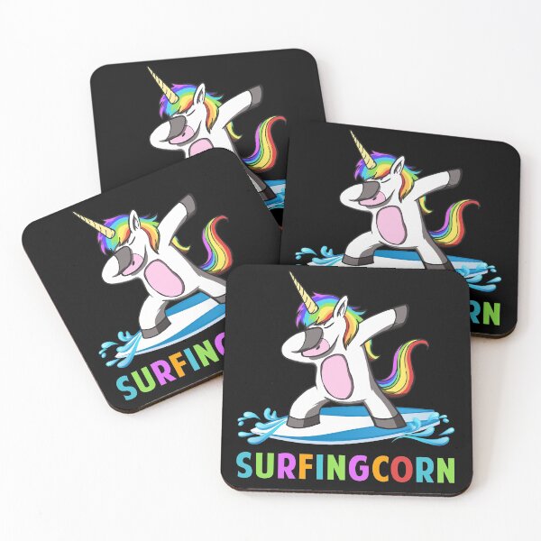 Item preview, Meaningful Unicorn And Surfing Lover Gift - Dabbing Unicorn - Surfingcorn Gift - Unicorn Surf  designed and sold by kntranhoang.
