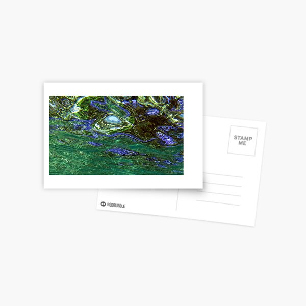 Purple reeflections Postcard