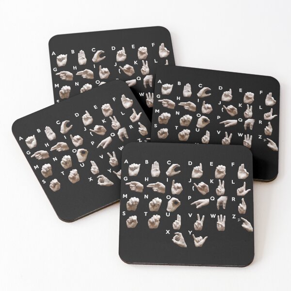Item preview, Sign Language American alphabet designed and sold by tony4urban.