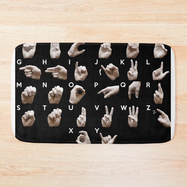 Item preview, Sign Language American alphabet designed and sold by tony4urban.