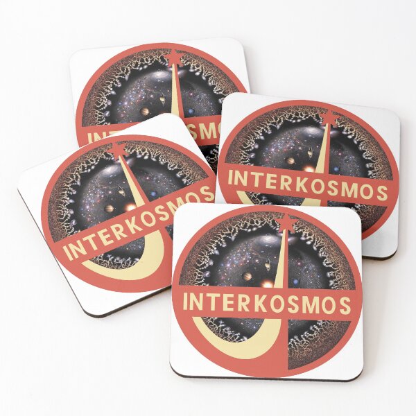 Item preview, INTERKOSMOS Logo Universe Background! designed and sold by Pablo Carlos Budassi.
