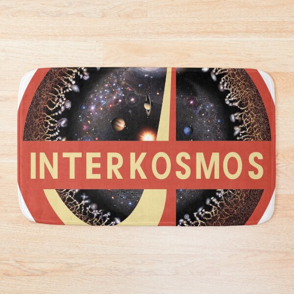 Item preview, INTERKOSMOS Logo Universe Background! designed and sold by Pablo Carlos Budassi.