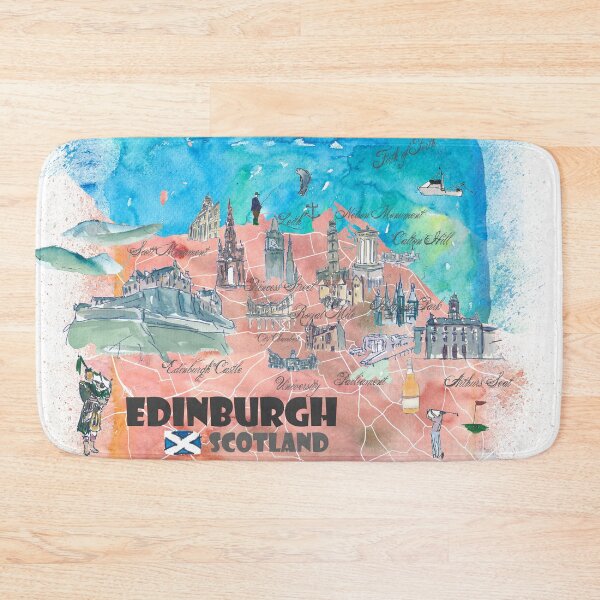 Artikelvorschau, Edinburgh Schottland Reiseposter Lieblingskarte entworfen und verkauft von artshop77.