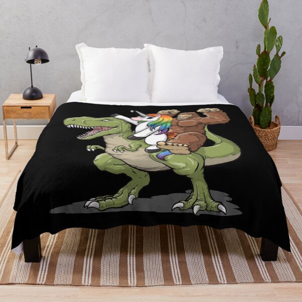 Item preview, Funny Unicorn, Dinosaur And Bigfoot Lover Gift - Sasquatch Gifts - Bigfoot And Unicorn Ride Dinosaur designed and sold by kntranhoang.