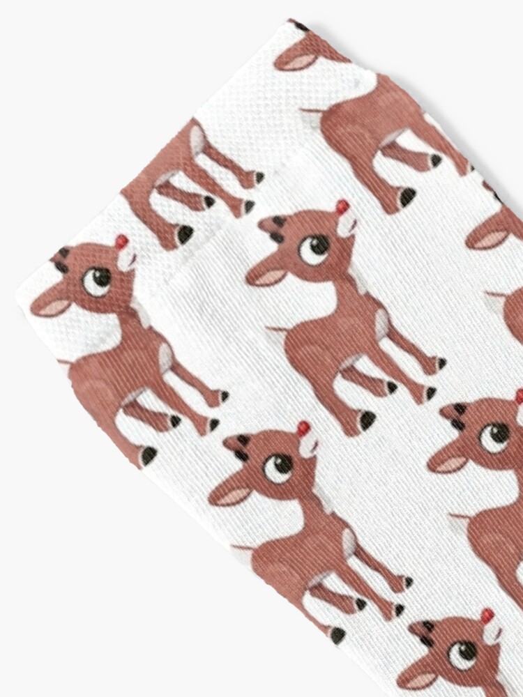 Discover Classic Rudolph © GraphicLoveShop | Socks