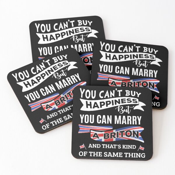 Item preview, Funny Wedding Gifts - Briton Gift - You Can't Buy Happiness But Can Marry - Valentines Day designed and sold by kntranhoang.