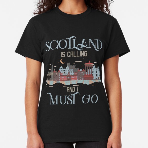 scotland retro t shirt