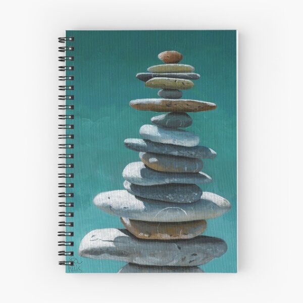 Item preview, Cairn rock sculpture painting designed and sold by ria hills.