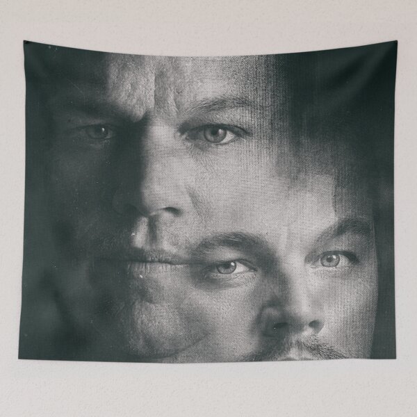 Item preview, The Departed, Martin Scorsese movie poster, Leonardo DiCaprio, Matt Damon, american mafia film designed and sold by Spallutos.
