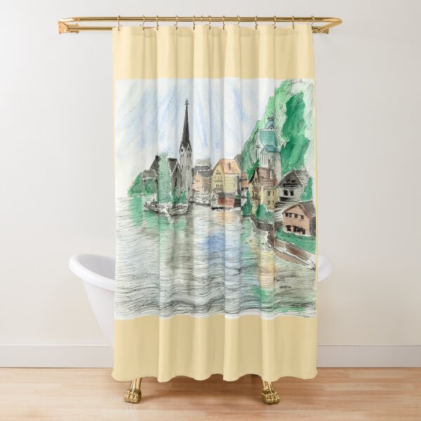 Lago Di Como Shower Curtains Redbubble