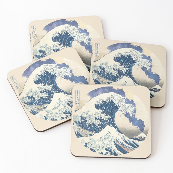 Item preview, Great Wave Off Kanagawa Erupting designed and sold by anthonylonder.