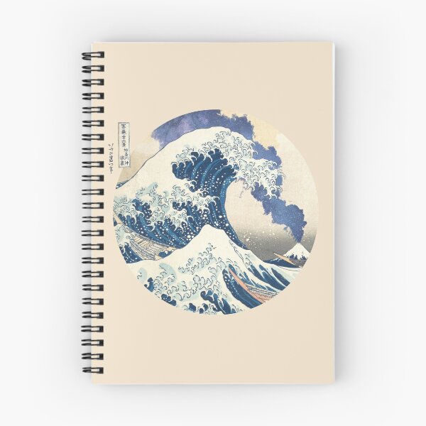 Item preview, Great Wave Off Kanagawa Erupting designed and sold by anthonylonder.