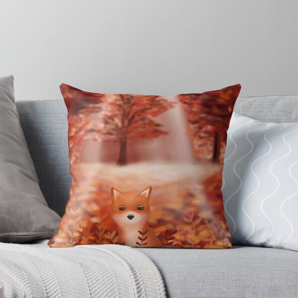 Item preview, Autumn fox designed and sold by Prettyinpinks.