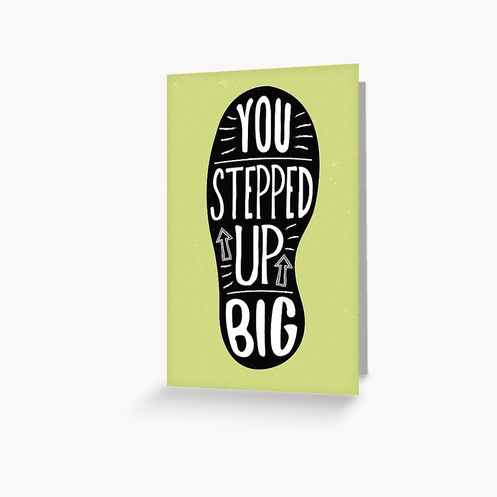 volunteer-thanks-you-stepped-up-big-greeting-card-for-sale-by