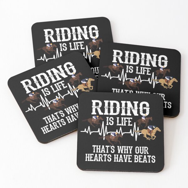 Item preview, Meaningful Horse Lover Gift - That's Why Our Hearts Have Beats - EKG Pulse Equestrian designed and sold by kntranhoang.