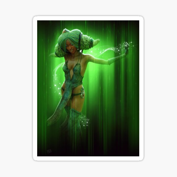 Taurus (Female) Sticker