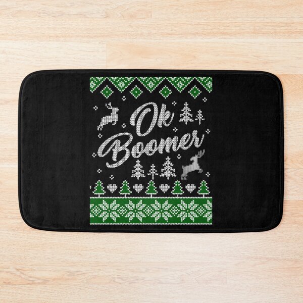Item preview, OK Boomer Funny Ugly Christmas designed and sold by Bethcentral Designs.