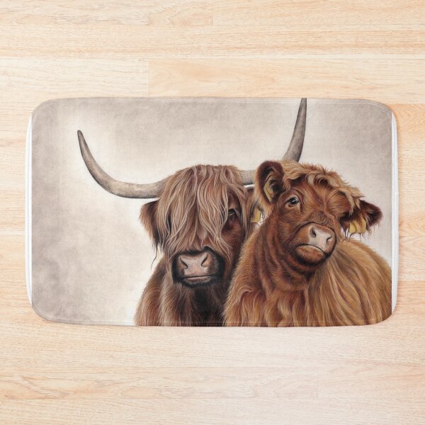 Item preview, Heilan'Coos - Scottish Highland Cattle designed and sold by Salty Dog Studio.