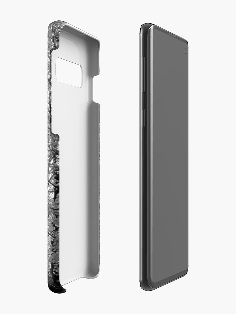 Alternate view of Autumn Trees in Black and White Case & Skin for Samsung Galaxy