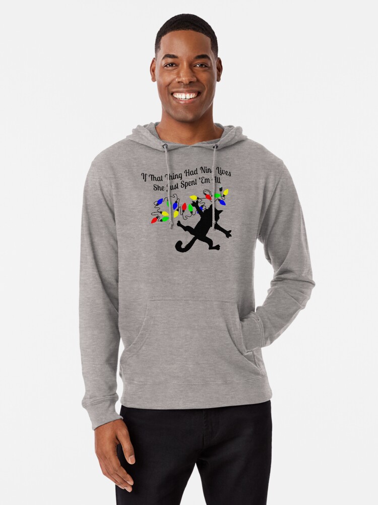 Sudadera ligera con capucha for Sale con la obra «Si esa cosa