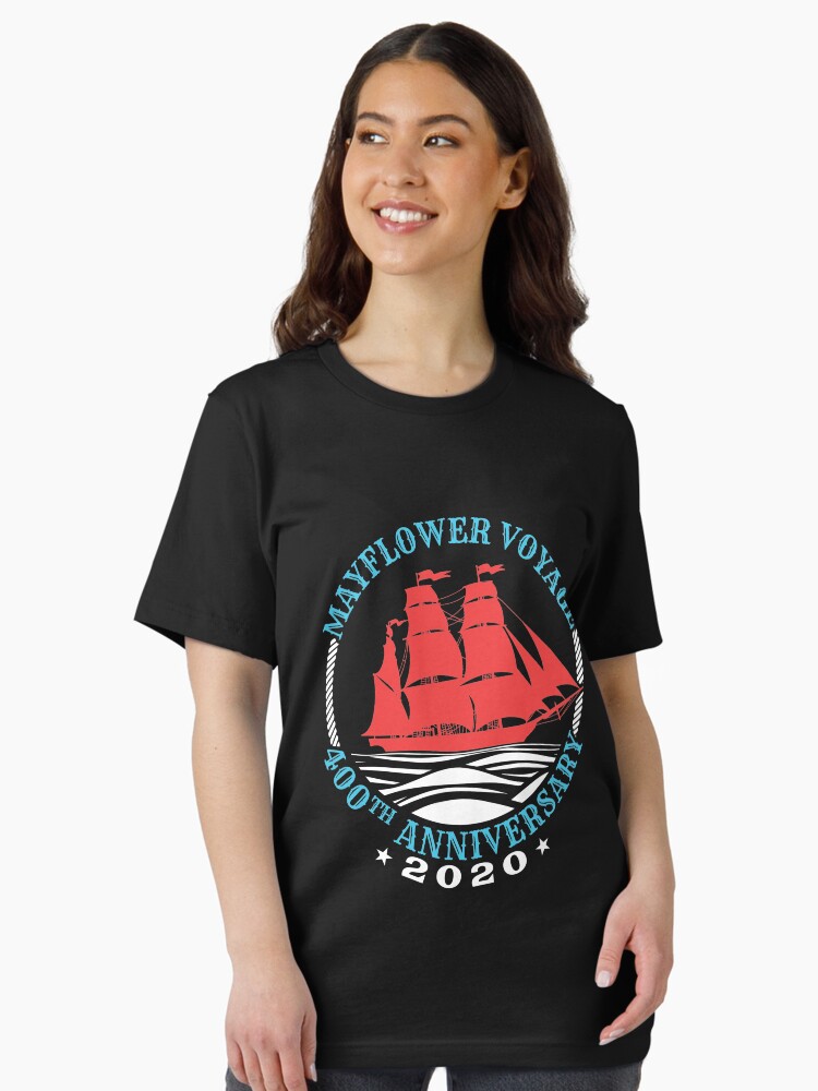 Thumbnail 2 of 7, Essential T-Shirt, Mayflower Voyage 400th Anniversary 2020 designed and sold by jaygo.