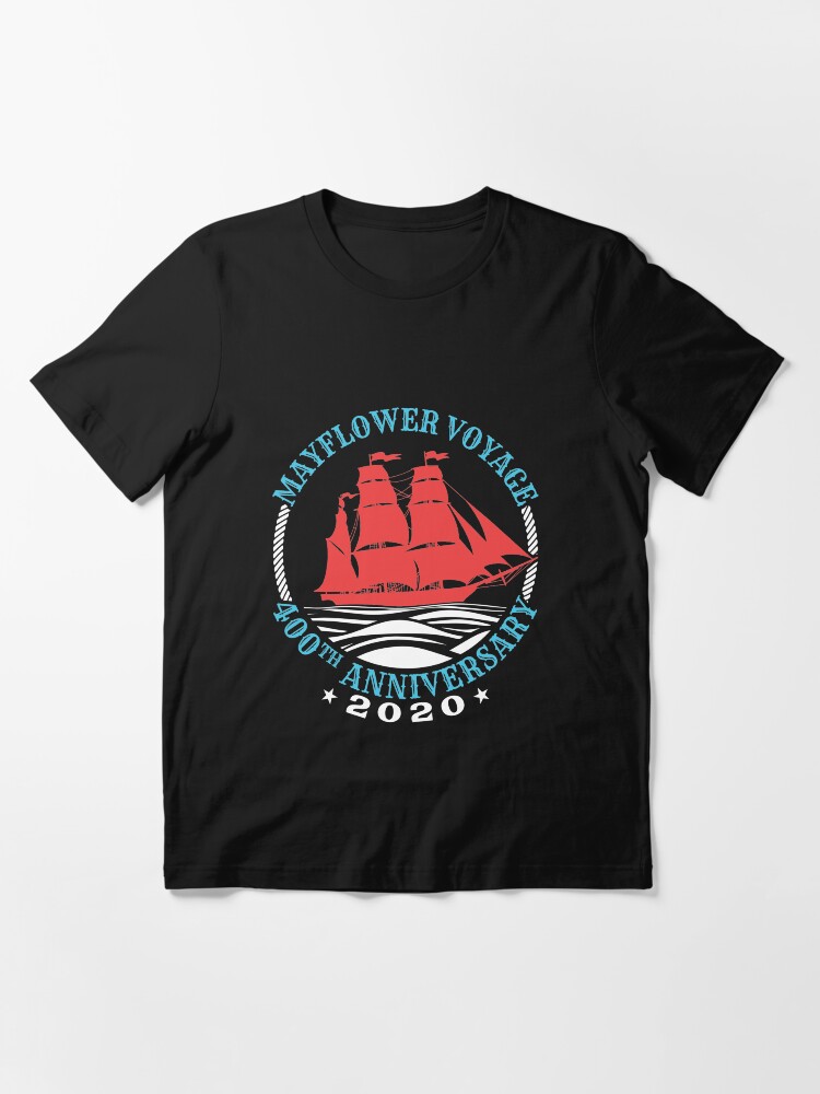 Thumbnail 3 of 7, Essential T-Shirt, Mayflower Voyage 400th Anniversary 2020 designed and sold by jaygo.