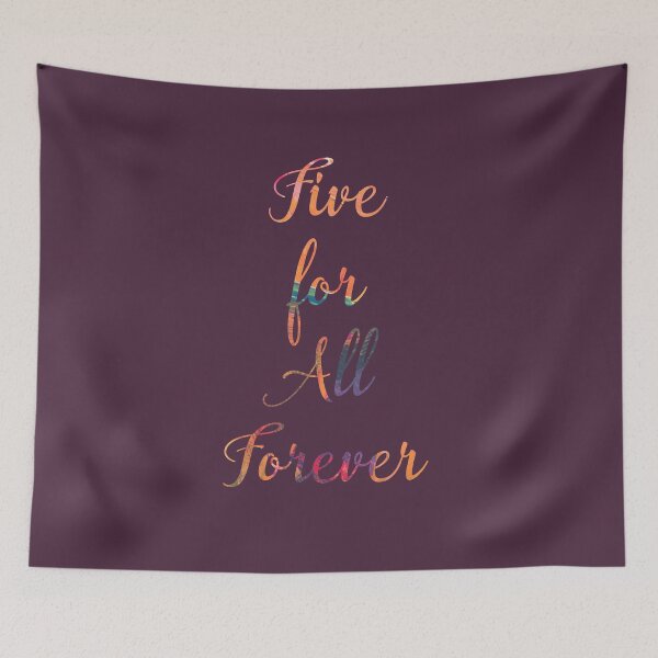 Item preview, Five For All Forever designed and sold by Theatre Thoughts.