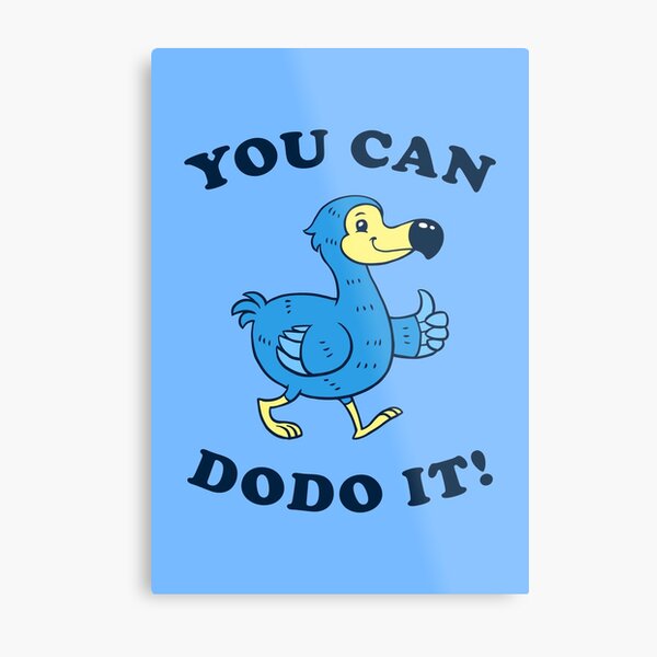 Dodo It Metal Prints Redbubble - roblox feather family dodo bird