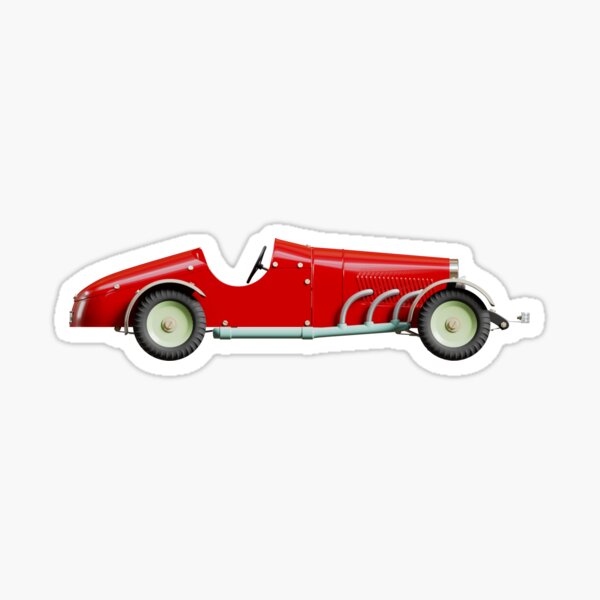 Mercedes-Benz Car Toy (right side) Sticker
