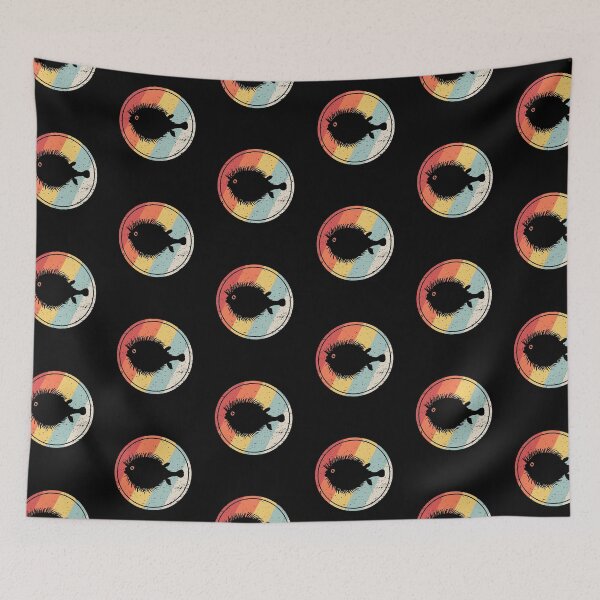 Item preview, Vintage Retro Puffer Fish  designed and sold by Vanover Designs.