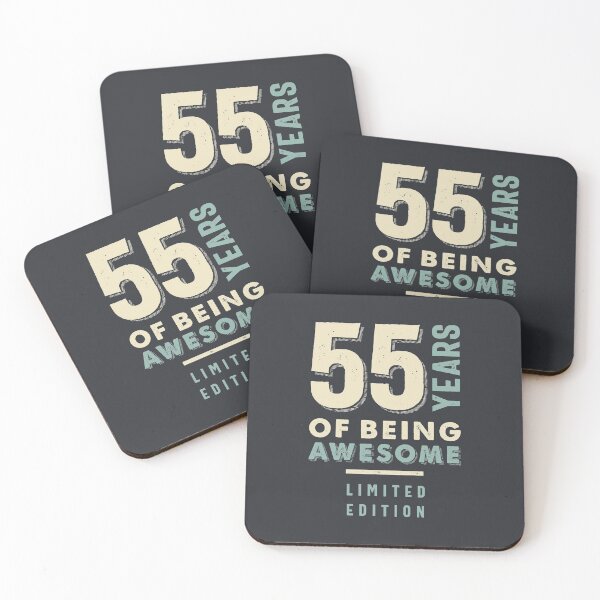 Item preview, 55 Years Of Being Awesome - 55th Birthday designed and sold by cidolopez.