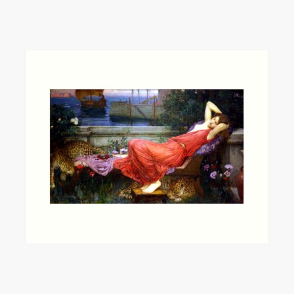 Item preview, Ariadne - John William Waterhouse designed and sold by forgottenbeauty.